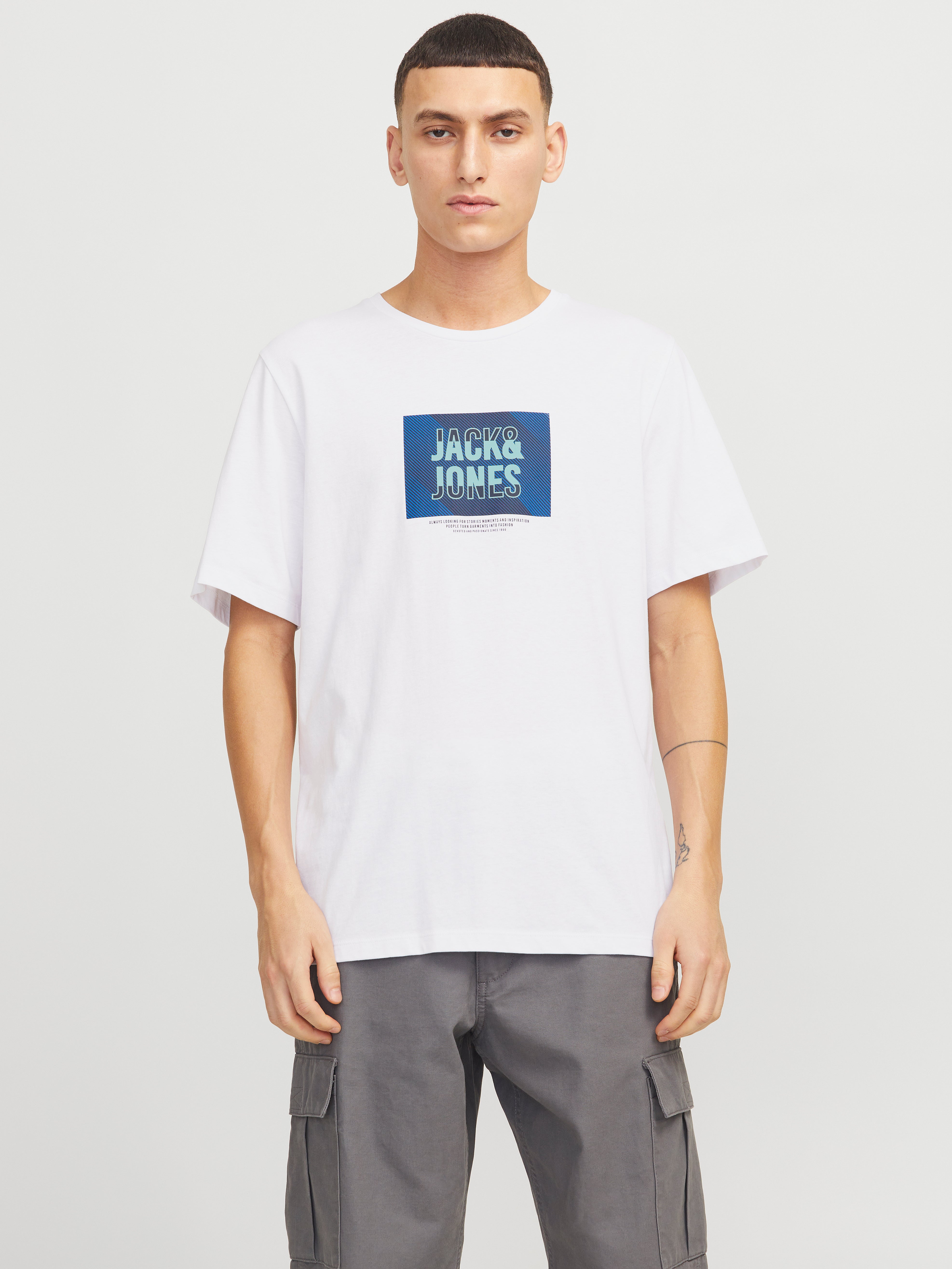Logo T-shirt | White | Jack & Jones®