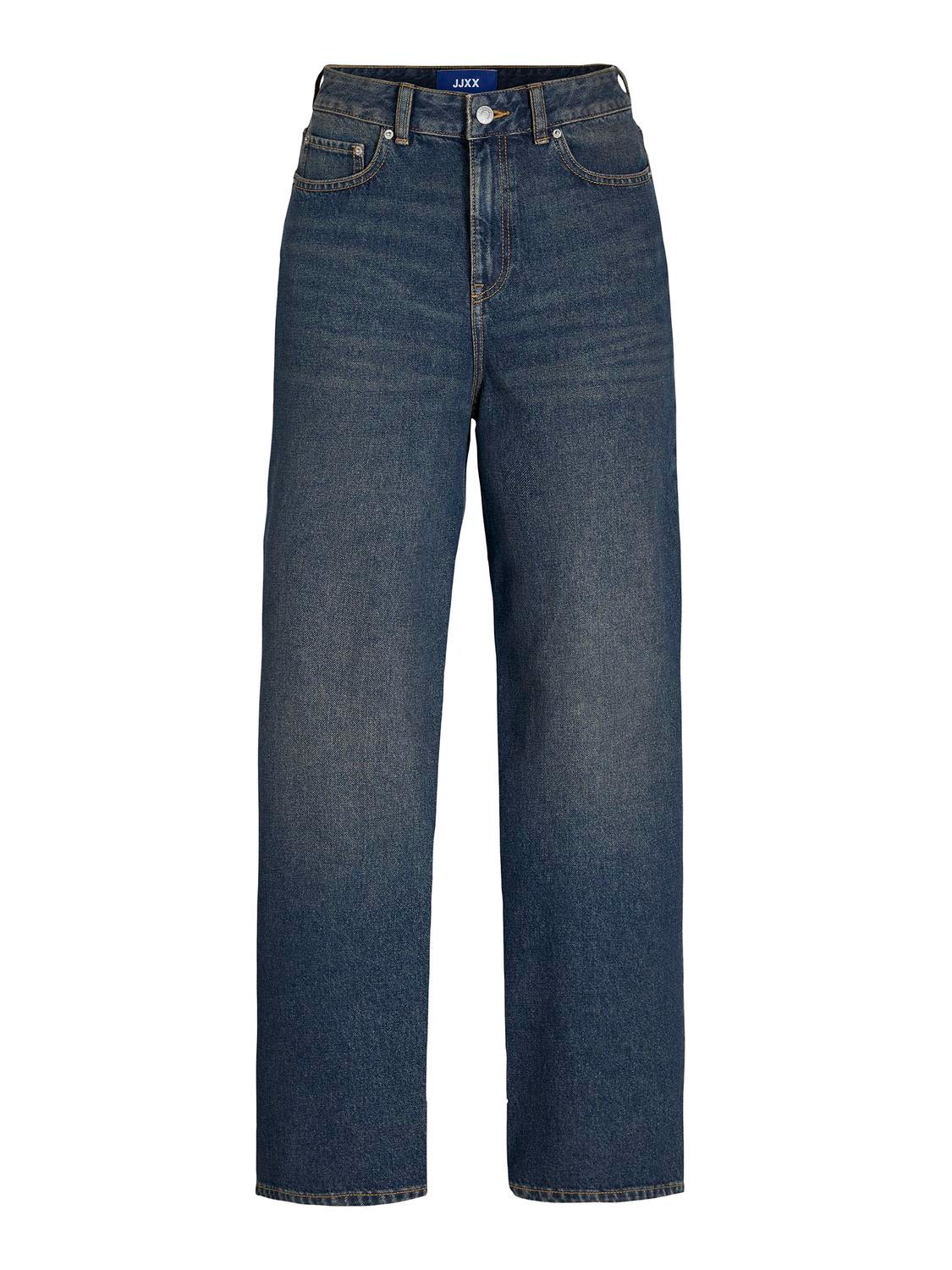 JACK & JONES Jxfuji Barrel Mw Jeans R251 DNM Noos, blauw (medium blue denim), 24W / 30L JACK & JONES Jxfuji Barrel Mw Jeans R251 DNM Noos, blauw (medium blue denim), 24W / 30L