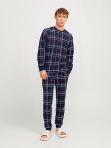 Jack & Jones Completo loungewear All Over Print -Navy Blazer - 12268512