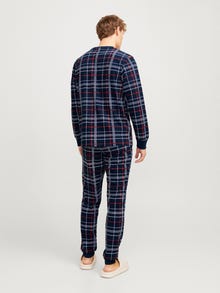 Jack & Jones Completo loungewear All Over Print -Navy Blazer - 12268512
