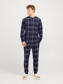 Jack & Jones Completo loungewear All Over Print -Navy Blazer - 12268512