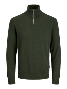Jack & Jones Strickjacke mit Viertelreißverschluss Junior -Duffel Bag - 12268772