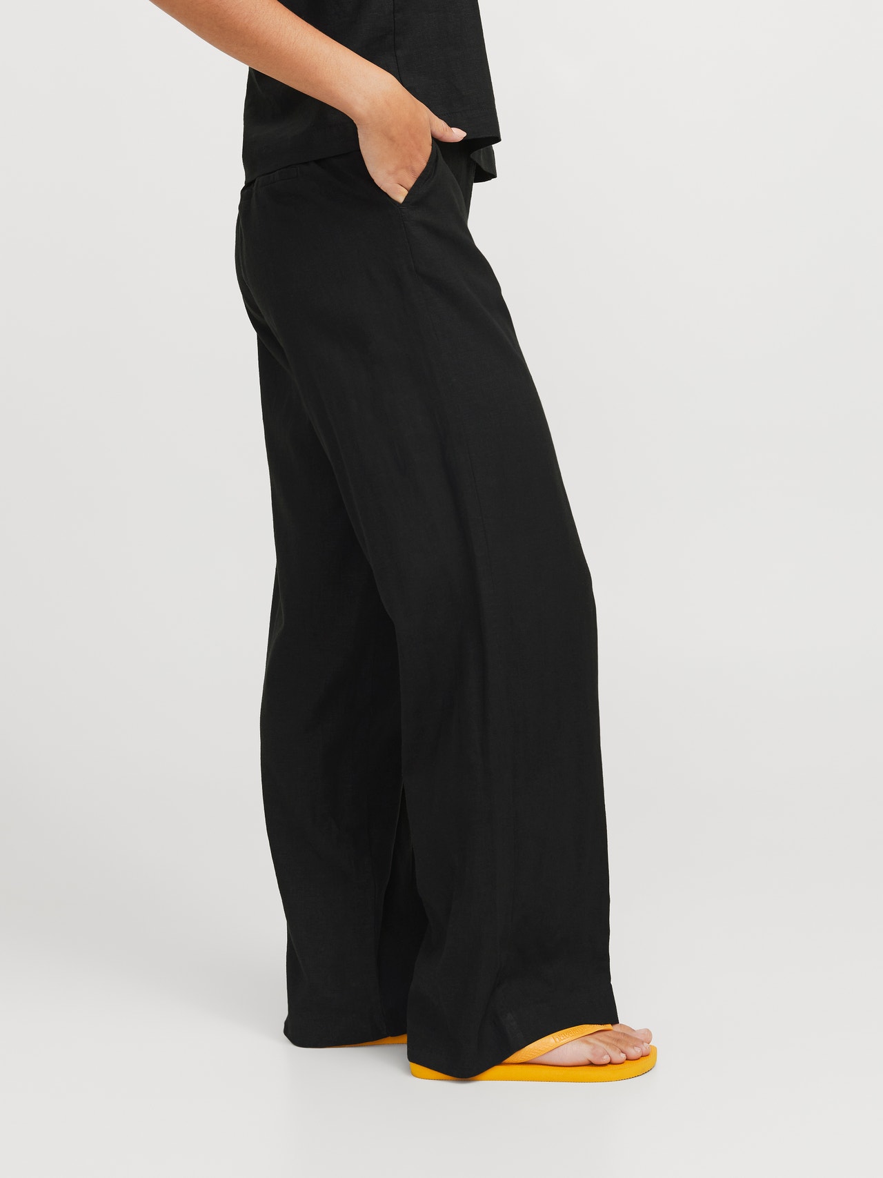 Pantalones Jjxx Jxmary De Jack & Jones Para Mujer - Corte Regular, Tiro Normal, Diseño Limpio