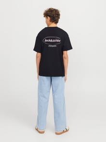 Jack & Jones Printed T-shirt Junior -Black - 12268903