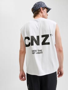 Jack & Jones Sport Tanktop CNZ -Bright White - 12268915