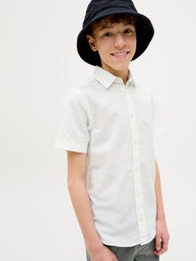 Jack & Jones Marškiniai Jaunimui -White - 12268986