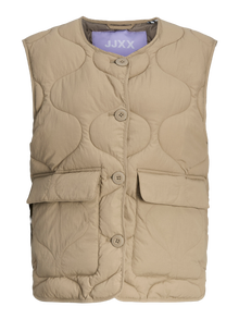 JJXX JXHOPE Quilted gilet -Coriander - 12269000