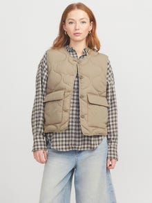 JJXX JXHOPE Gequilt gilet -Coriander - 12269000