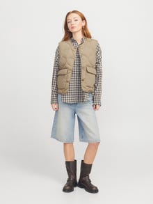 JJXX JXHOPE Gilet trapuntato -Coriander - 12269000