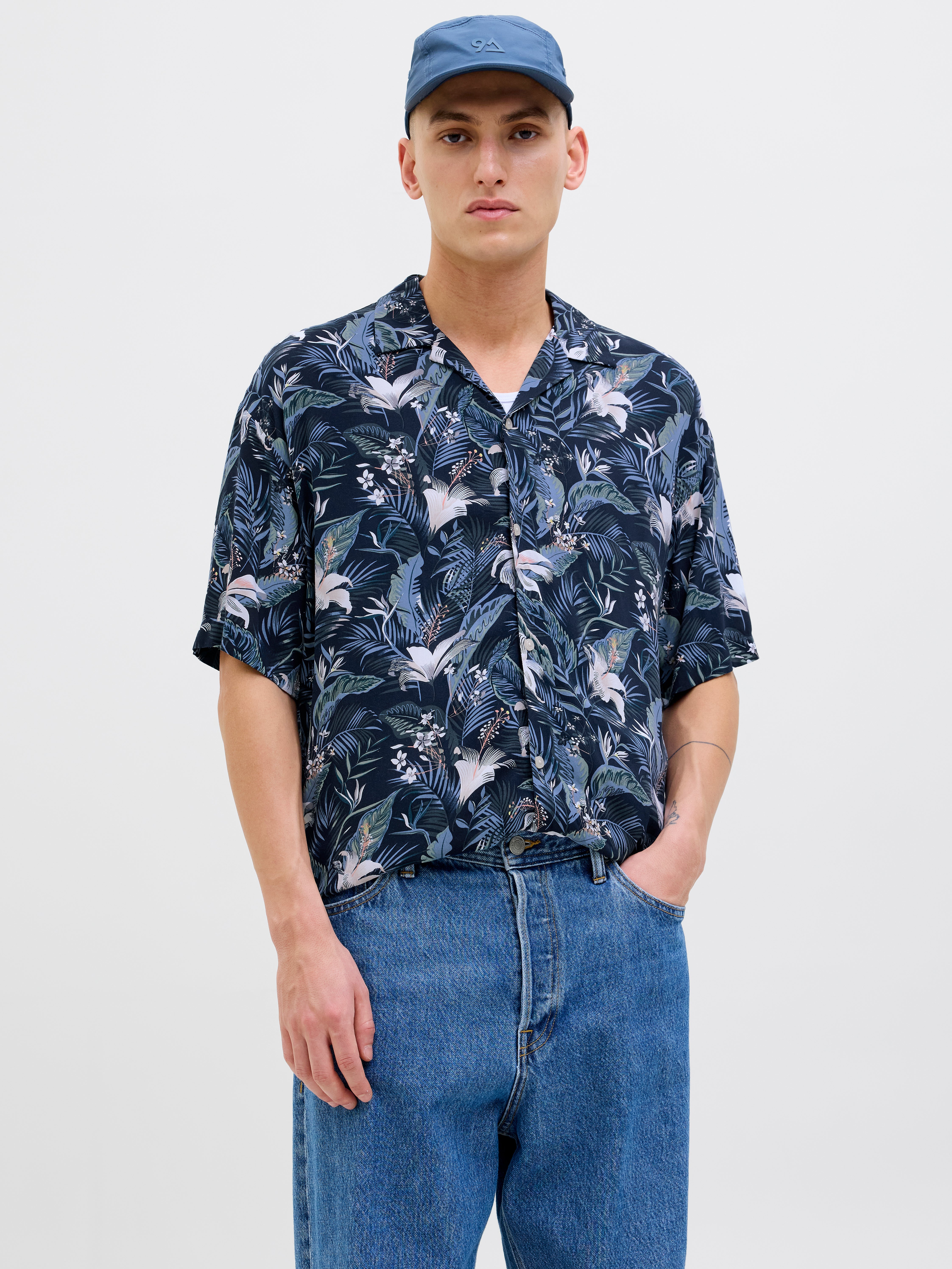 Relaxed Fit Hawaii-hemd