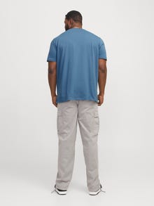 Jack & Jones Plus Size Logo T-shirt -Oceanview - 12269038