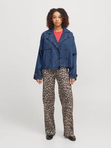 JJXX JXCARLIE Trenchcoat -Medium Blue Denim - 12269054