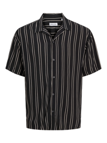 Jack & Jones Relaxed Fit Skjorte -Black - 12269088