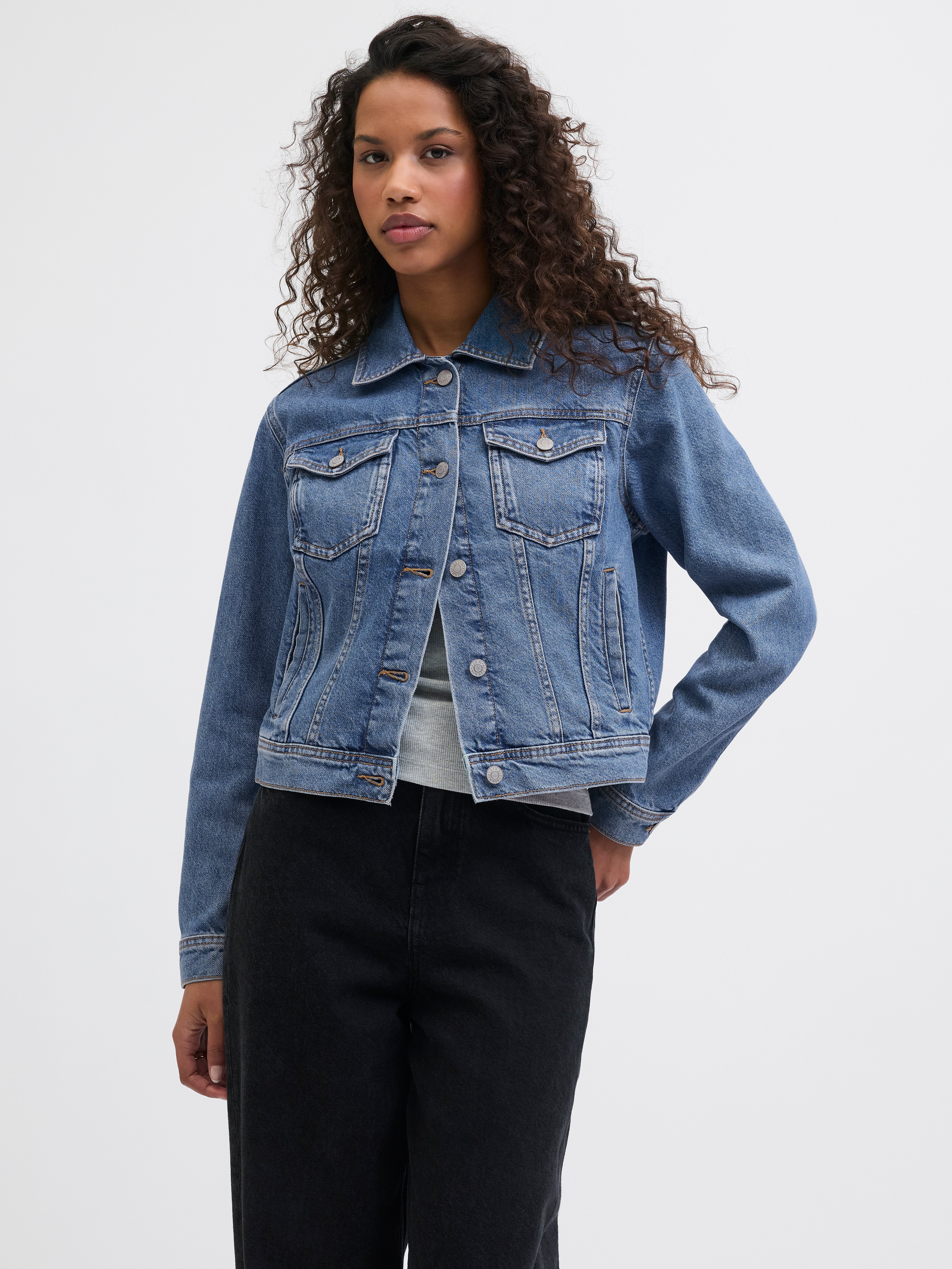 Thumbnail - Jxalys Jeansjacke