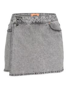 JJXX JXGRETA Jupe-short -Light Grey Denim - 12269114