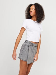 JJXX JXGRETA Jupe-short -Light Grey Denim - 12269114