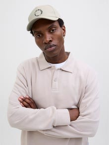 Jack & Jones Baseball Cap -Moonbeam - 12269122