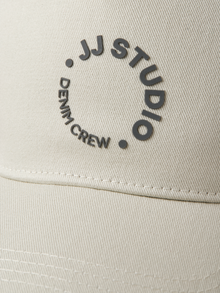 Jack & Jones Baseball Cap -Moonbeam - 12269122