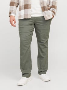 Jack & Jones Plus Size Pantalones de ajuste relajado Corte relaxed -Agave Green - 12269124