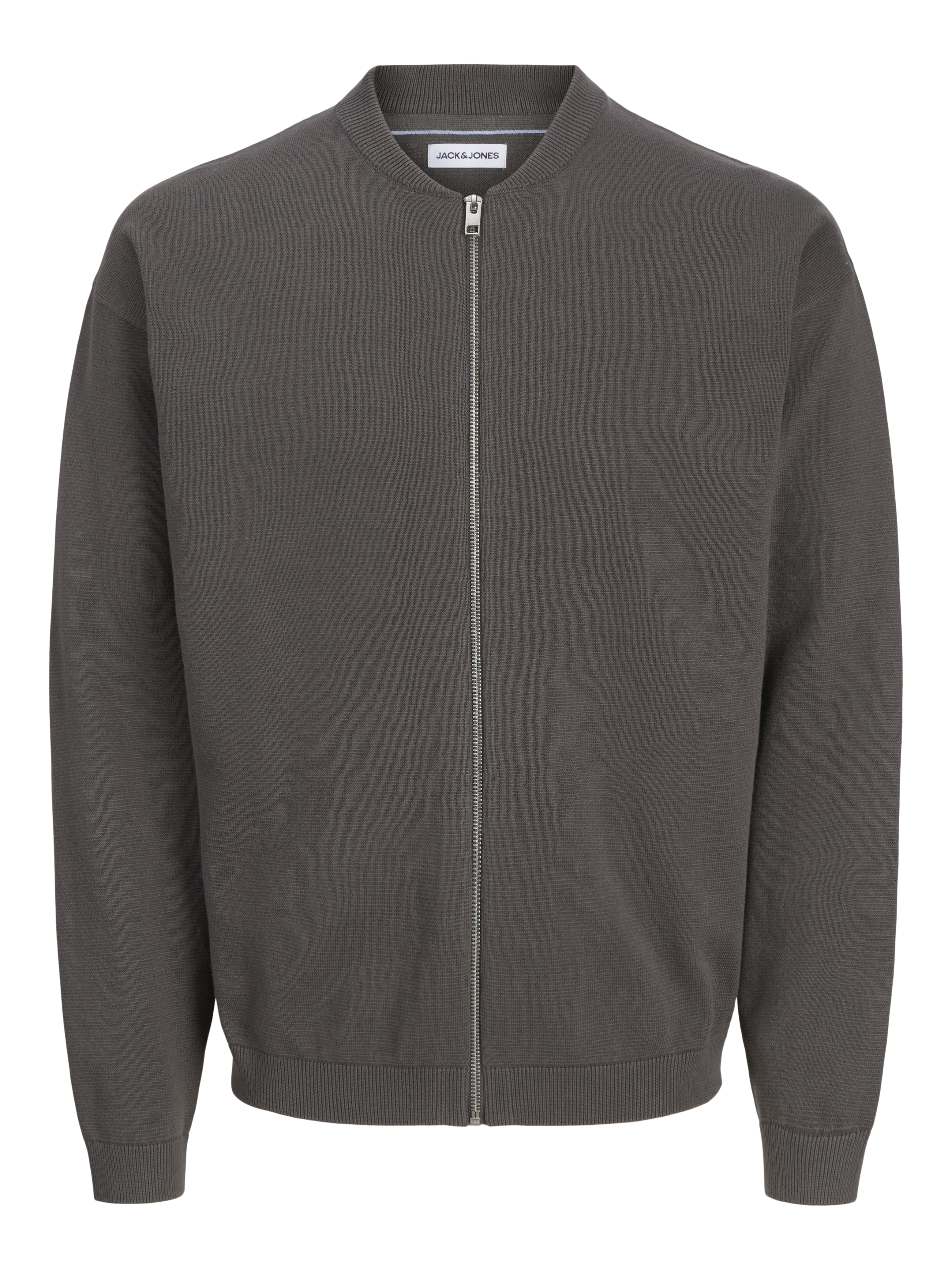 Thumbnail - Einfarbig Strickjacke