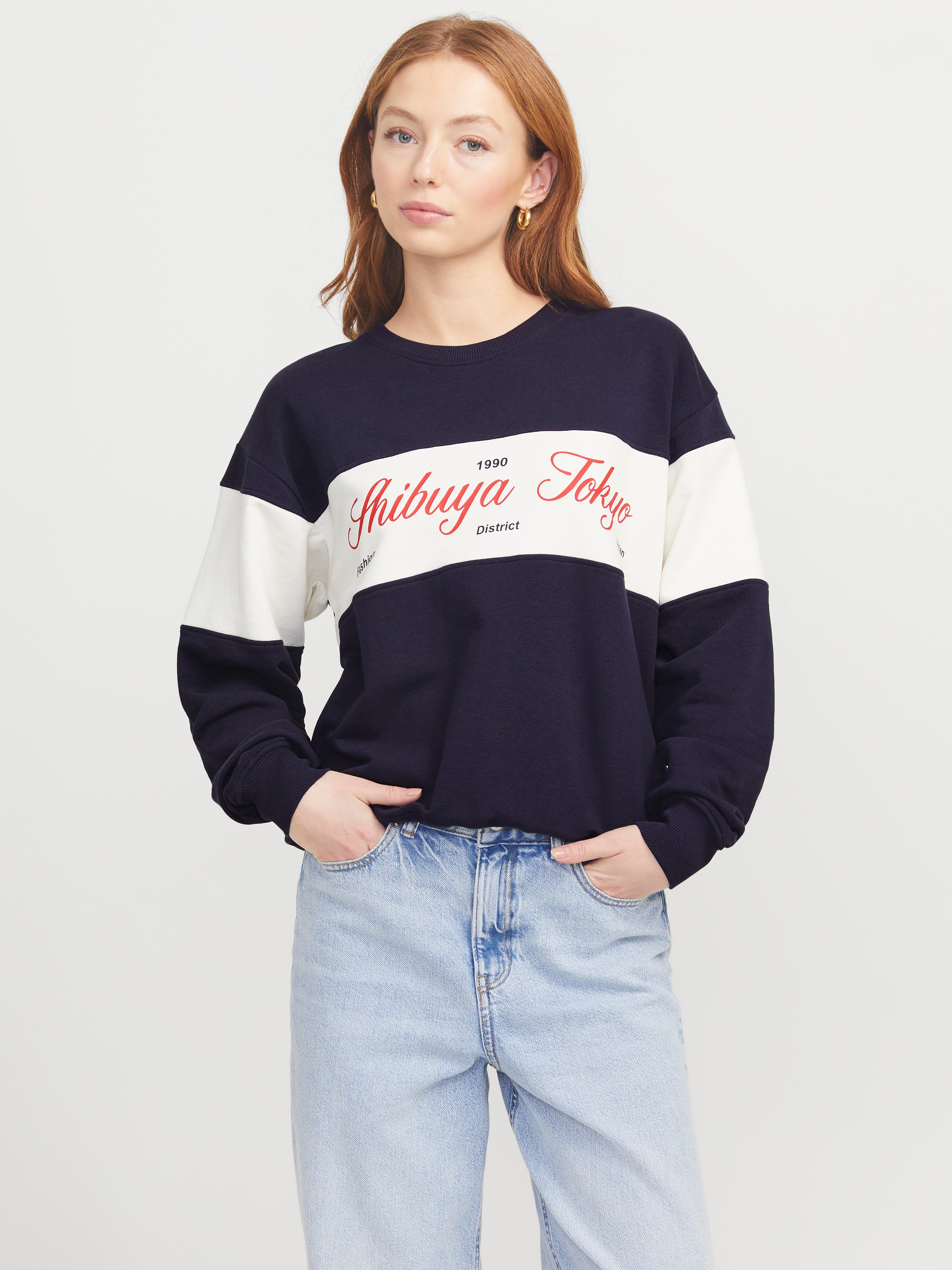 ✨ jj0730kh✨ JXZUSANNAH Megztas viršus | Off White | JJXX®