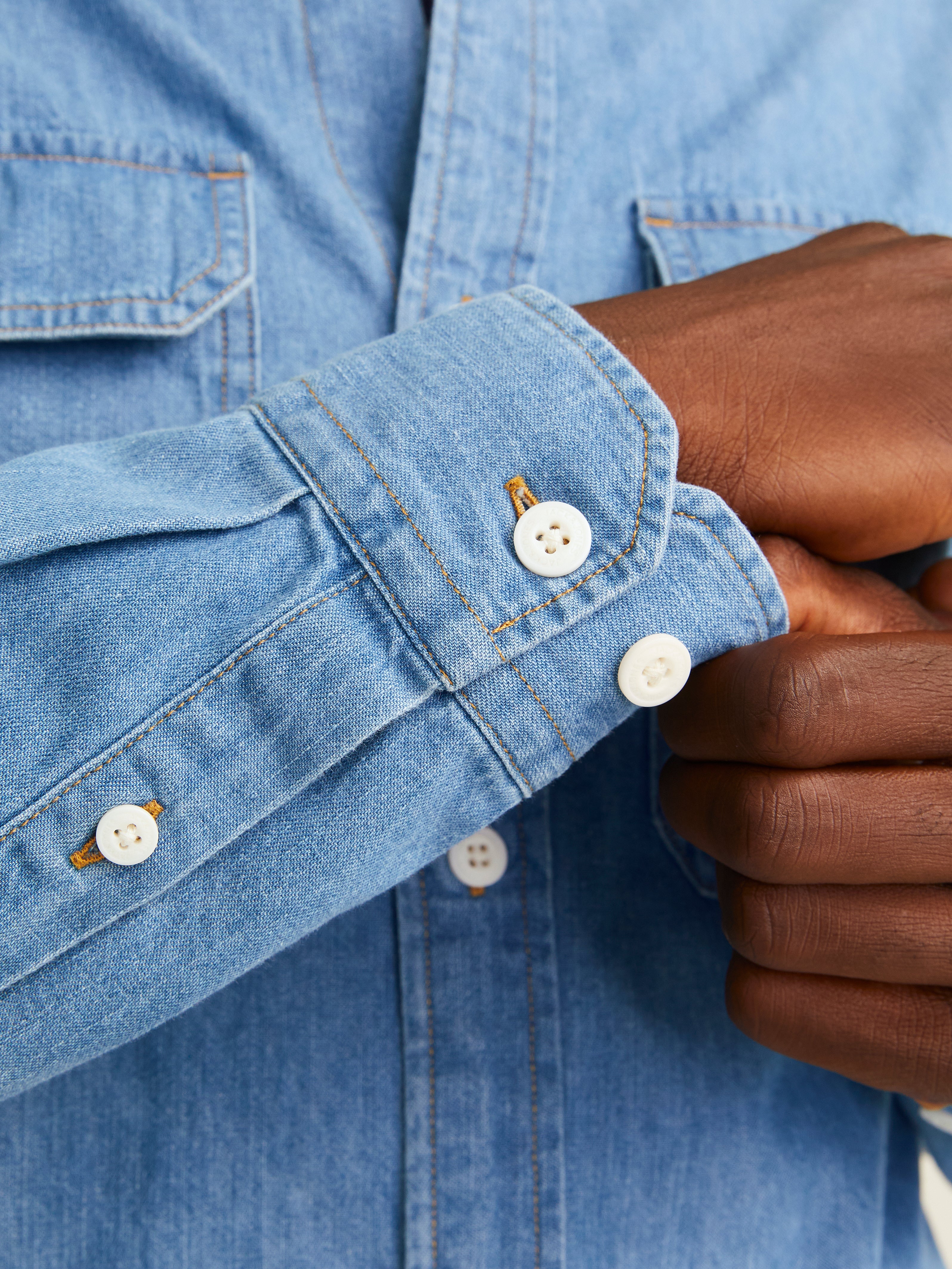Thumbnail - Comfort Fit Jeanshemd