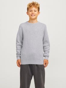 Jack & Jones Pullover Junior -Light Grey Melange - 12269289
