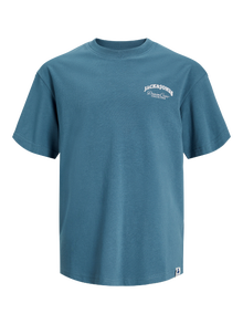Jack & Jones Z logo T-shirt -Oceanview - 12269310