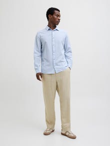 Jack & Jones Komfortiškas kirpimas Marškiniai -Chambray Blue - 12269315