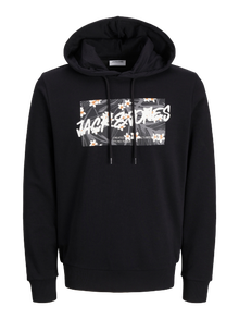 Jack & Jones Logo Huppari -Black - 12269316