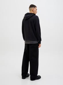 Jack & Jones Logo Hættetrøje -Black - 12269316