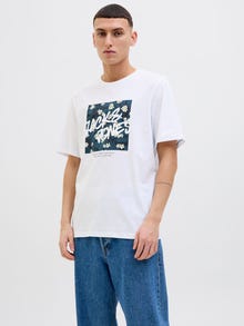 Jack & Jones Logo T-shirt -White - 12269324