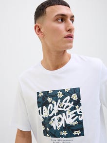 Jack & Jones Logo T-shirt -White - 12269324