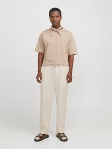 Jack & Jones Loose Fit Chino trousers -Moonbeam - 12269371