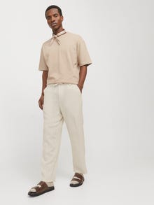 Jack & Jones Loose Fit Chino trousers -Moonbeam - 12269371