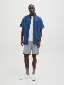 Jack & Jones Tapered Fit Shorts -Blue Indigo - 12269376