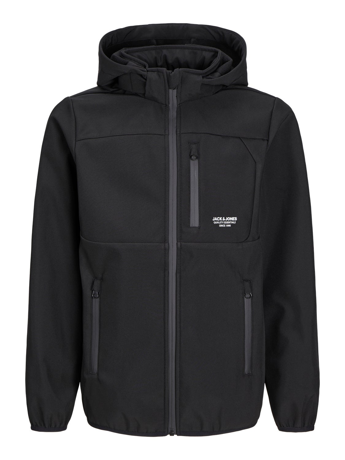killtec Boy's Softshelljack met capuchon Adjero Jr, black, 176, 35361-000 killtec Boy's Softshelljack met capuchon Adjero Jr, black, 176, 35361-000