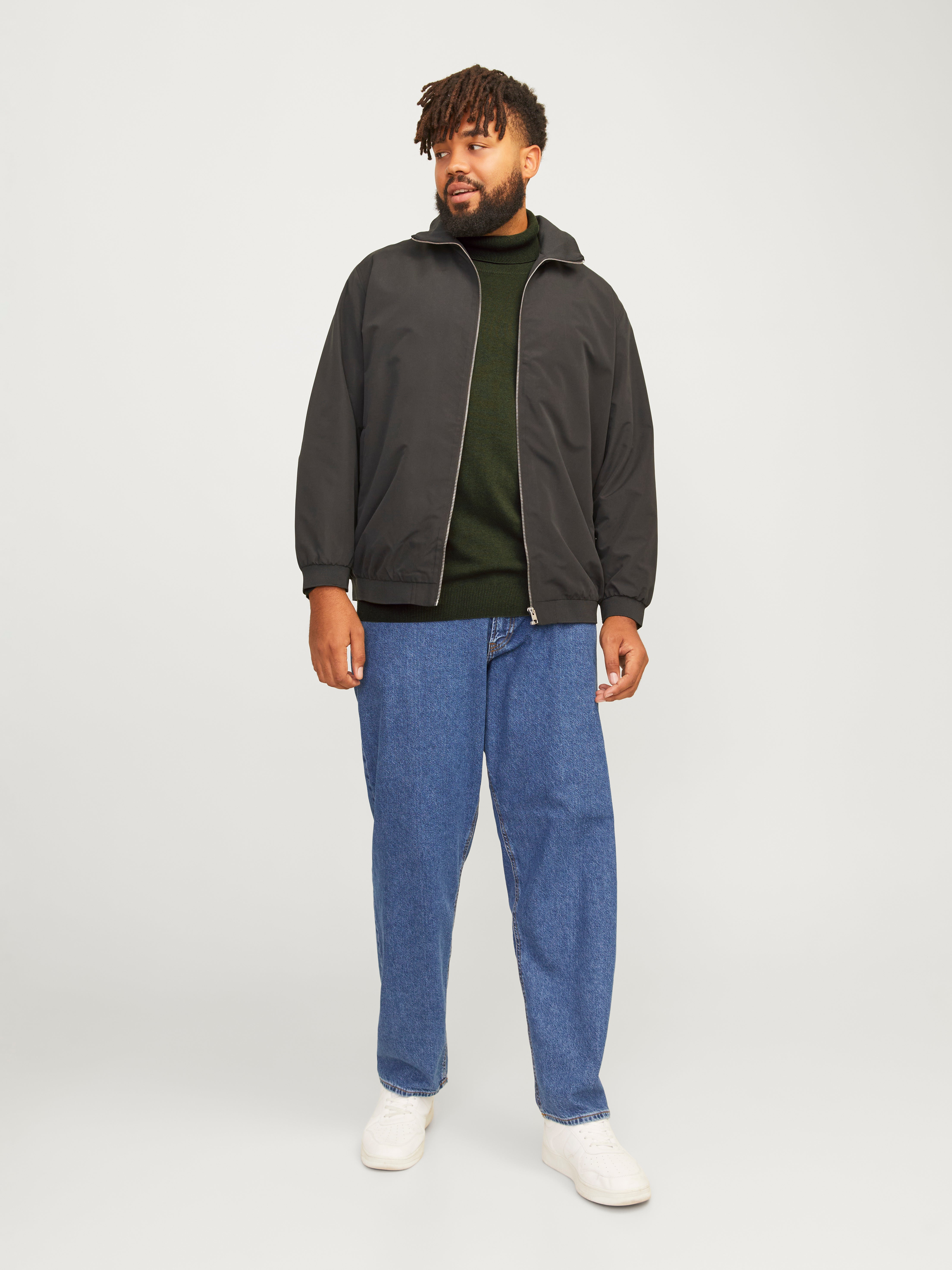 Plus Size Rollkragenpullover