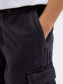 Jack & Jones Brīvs fit Kravas šorti JUNIOR -Black - 12269498