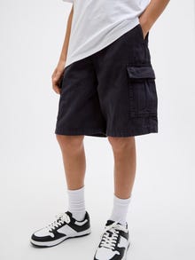 Jack & Jones Loose Fit Cargoshorts Junior -Black - 12269498