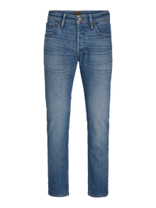 Jack & Jones JJIMIKE JJORIGINAL LID JJ 611 Siaurėjantys džinsai -Blue Denim - 12269525