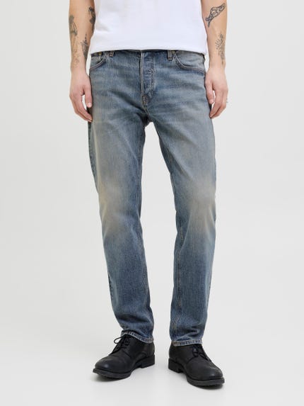 JACK & JONES Heren Jjimike Jjwells Jj 038 Noos, Denim JACK & JONES Heren Jjimike Jjwells Jj 038 Noos, Denim