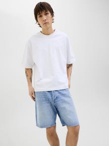 Jack & Jones Loose Fit Kavbojke kratke hlače -Blue Denim - 12269533