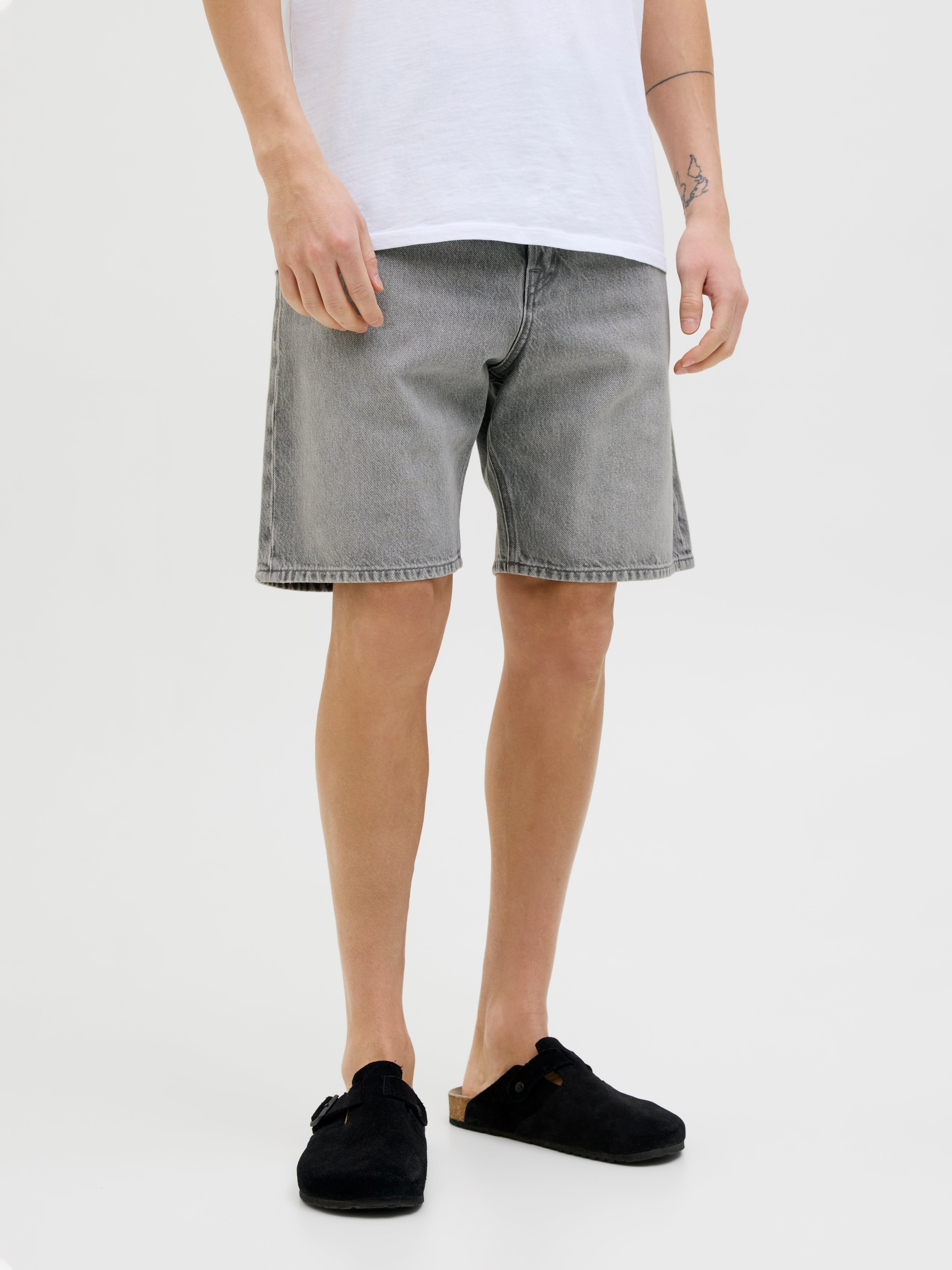 Loose Fit Jeans-shorts