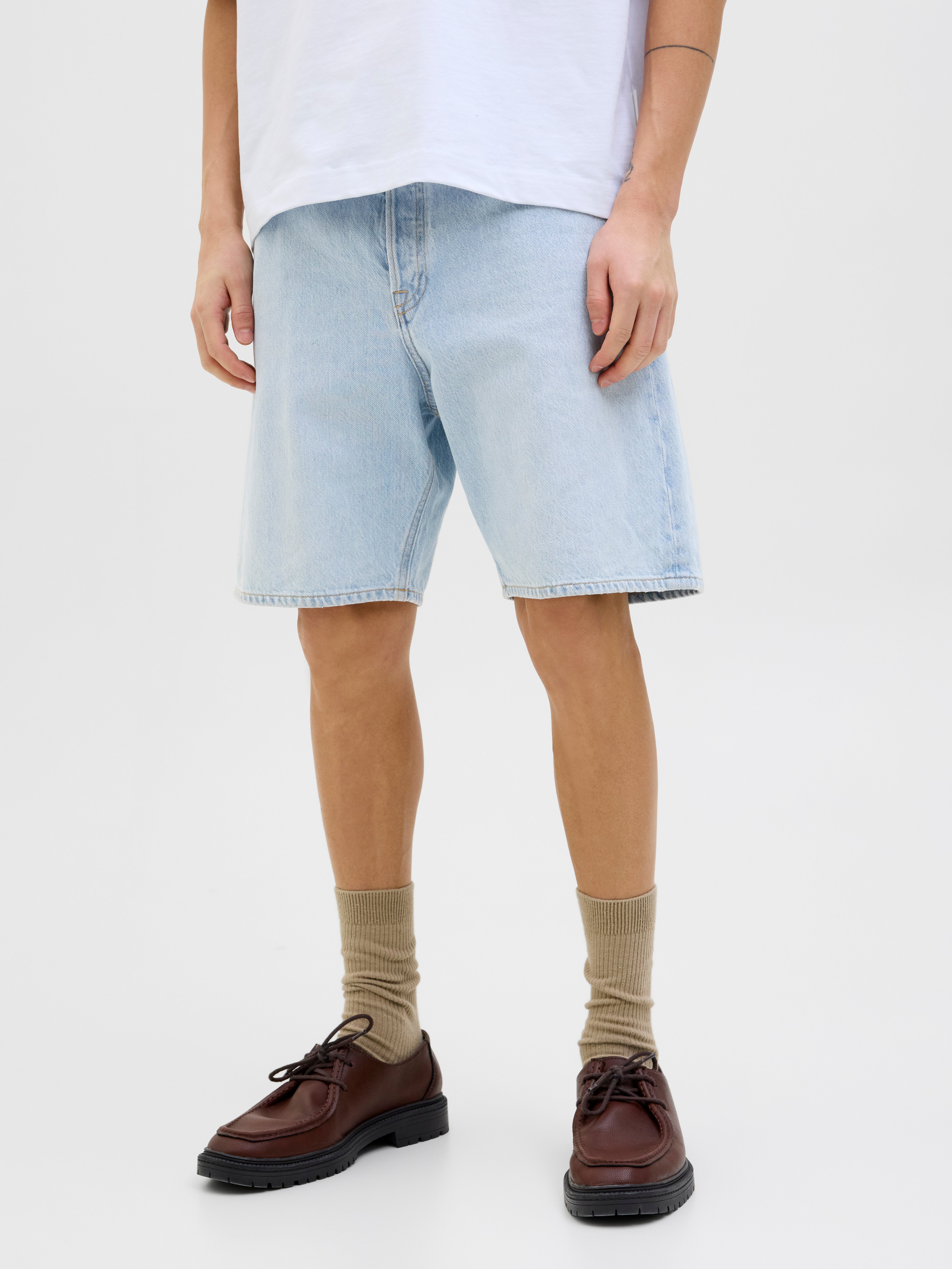 Thumbnail - Loose Fit Jeans-shorts
