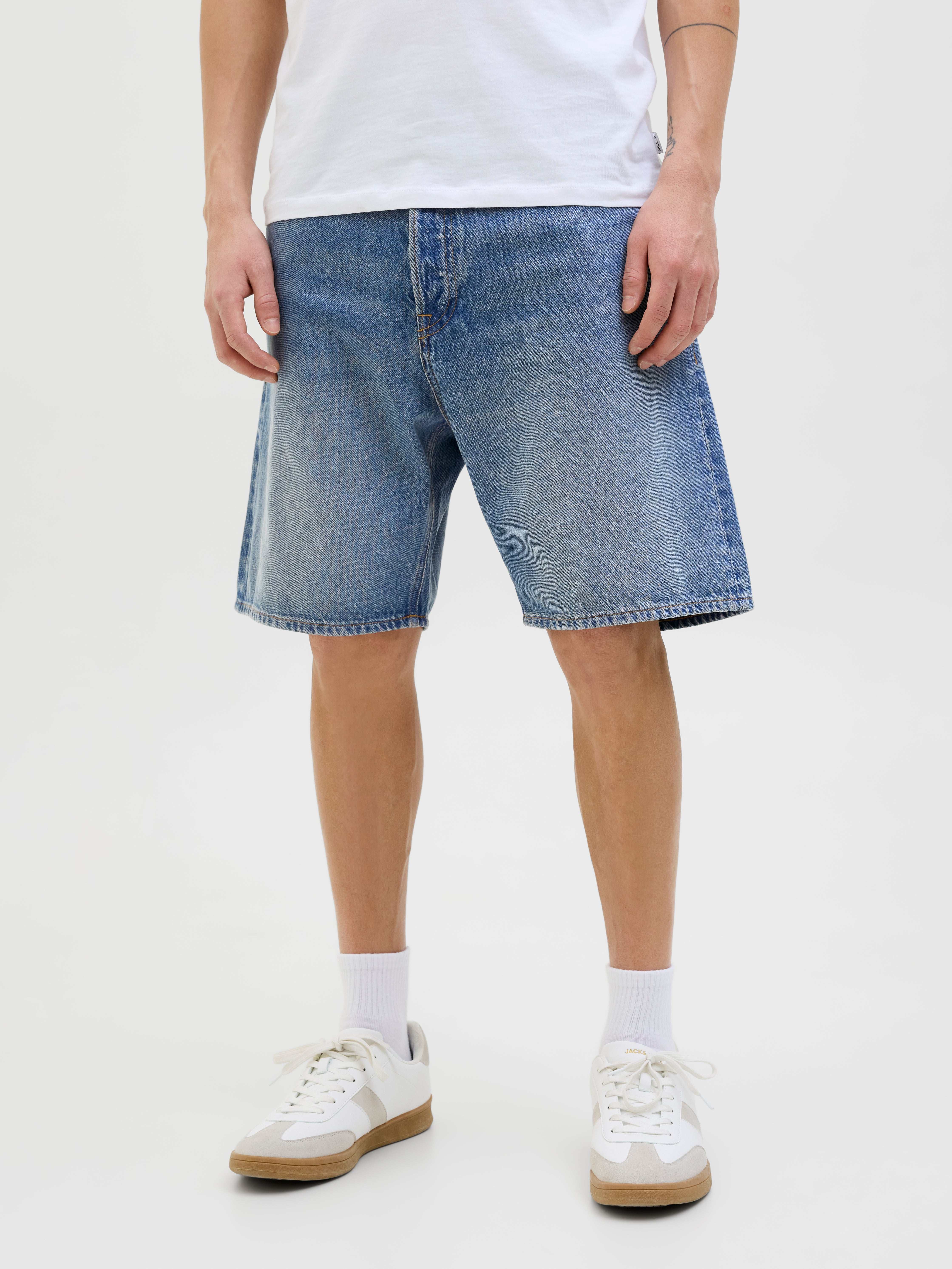 Loose Fit Jeans-shorts