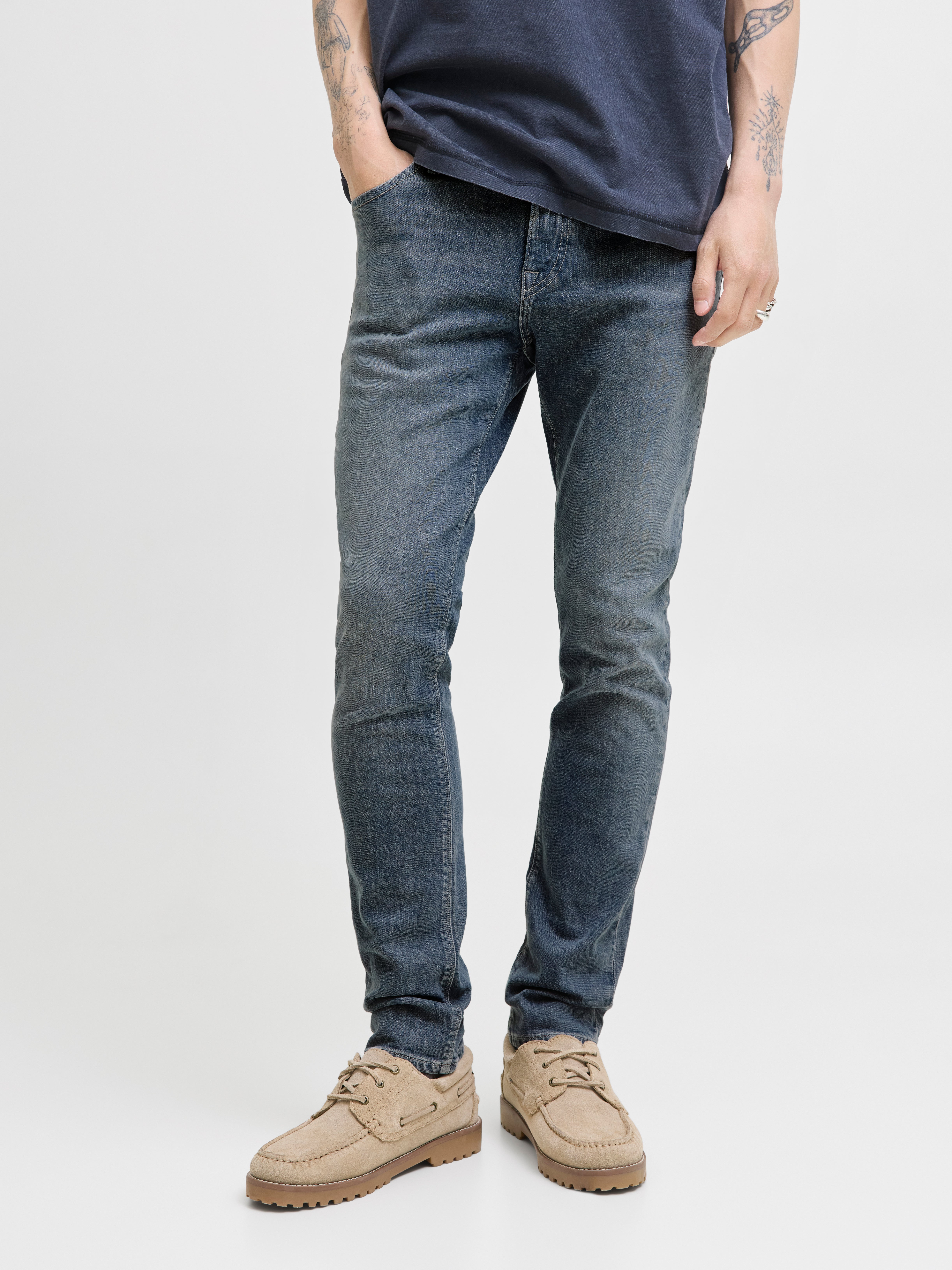 Thumbnail - Jjiglenn Jjfelix Am 646 Noos Slim Fit Jeans