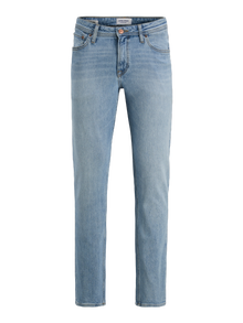 Jack & Jones JJICLARK JJIORIGINAL AM 393 NOOS Klasikinio kirpimo džinsai -Blue Denim - 12269576