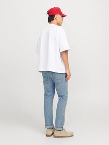Jack & Jones JJICLARK JJIORIGINAL AM 393 NOOS Klasikinio kirpimo džinsai -Blue Denim - 12269576