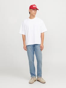Jack & Jones JJICLARK JJIORIGINAL AM 393 NOOS Klasikinio kirpimo džinsai -Blue Denim - 12269576